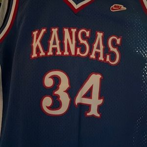 XL Paul Pierce Kansas University college basketball Jersey